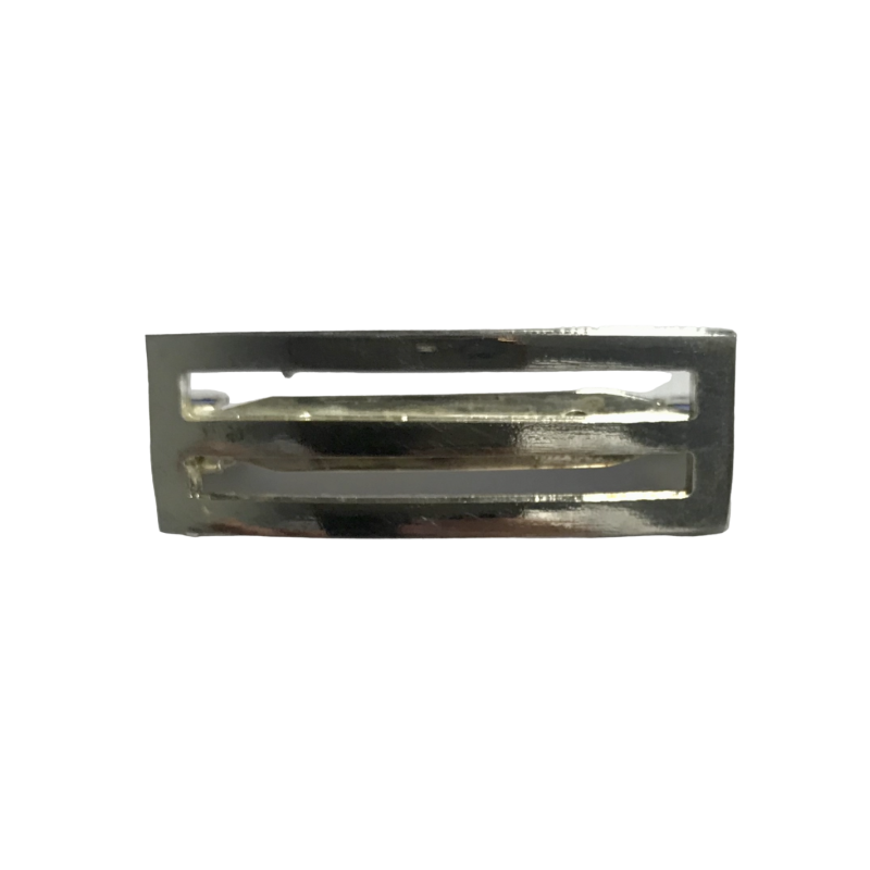 PASADOR ALFILER MEDALLA PLATEADO