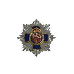 PLACA DEDICACIÓN POLICIAL 35 AÑOS