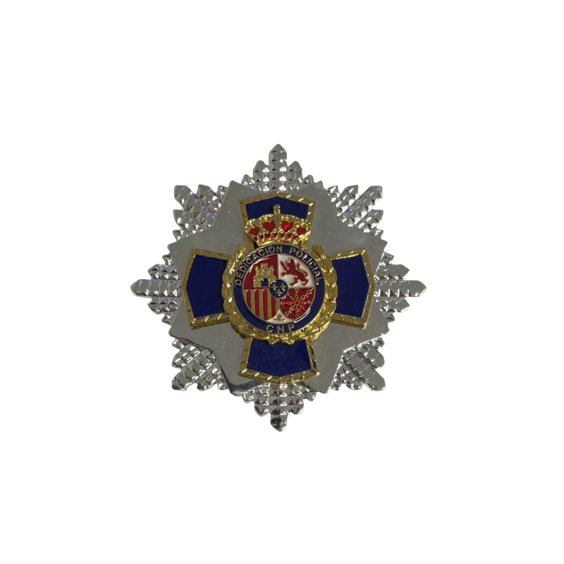 PLACA DEDICACIÓN POLICIAL 35 AÑOS