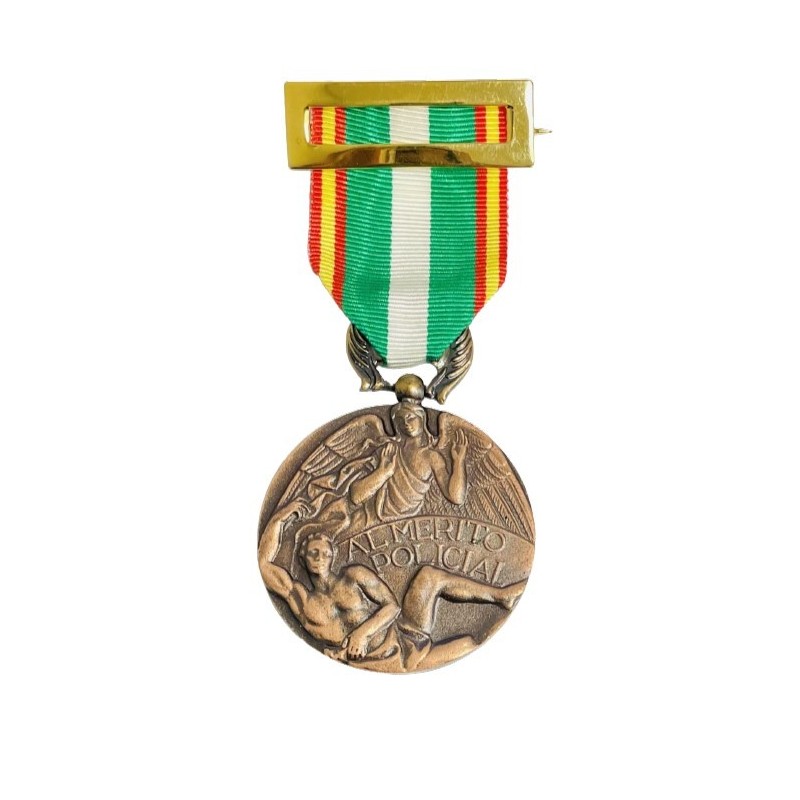 MEDALLA ORDEN DEL MERITO POLICIAL BRONCE PENSIONADA