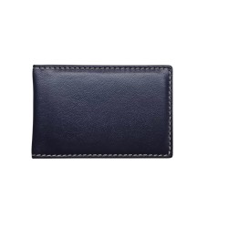 CARTERA PORTA PLACA AZUL