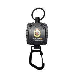 LLAVERO EXTENSIBLE NEGRO ABS 16246