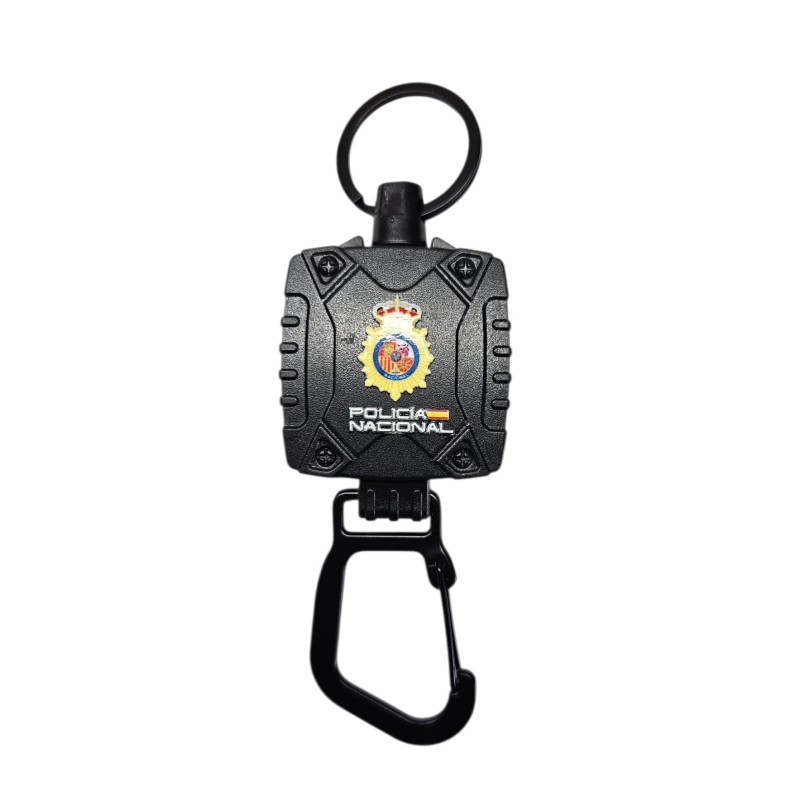 LLAVERO EXTENSIBLE NEGRO ABS 16246