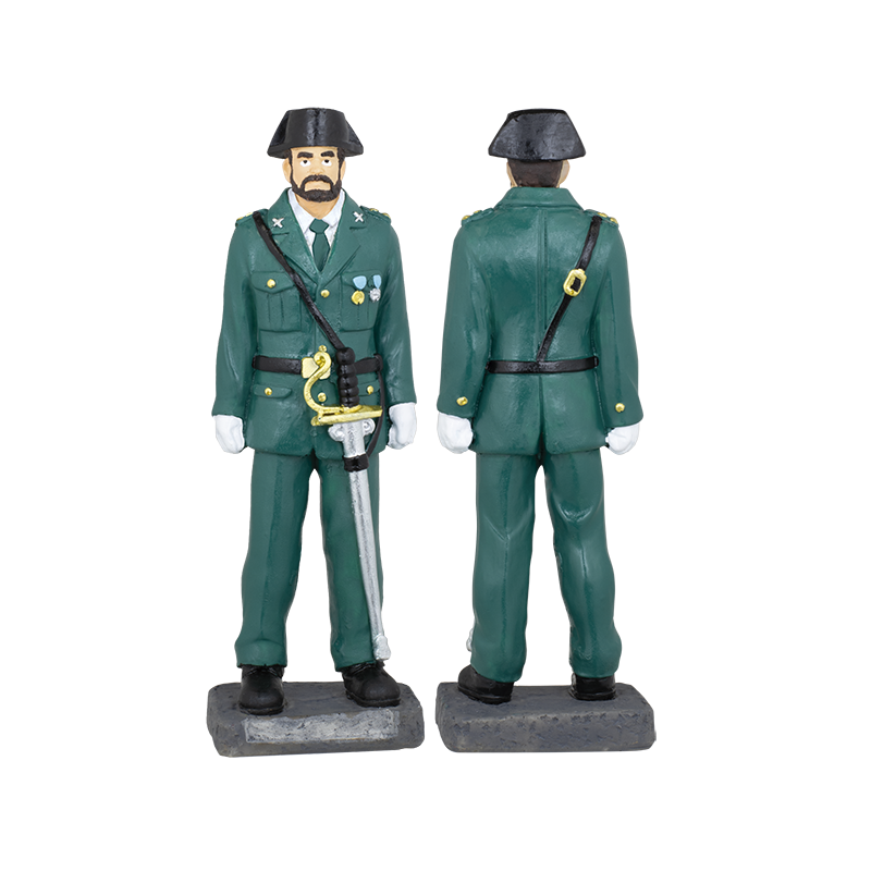 FIGURA GUARDIA CIVIL RESINA ESPADA 39904