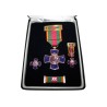 ESTUCHE COMPLETO MEDALLA DEDICACIÓN POLICIAL 20 AÑOS
