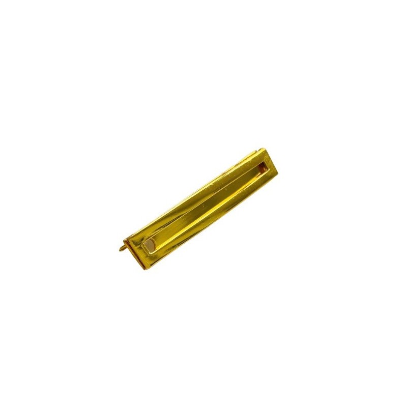 PASADOR ALFILER MEDALLA GRANDE DE 3 HUECOS