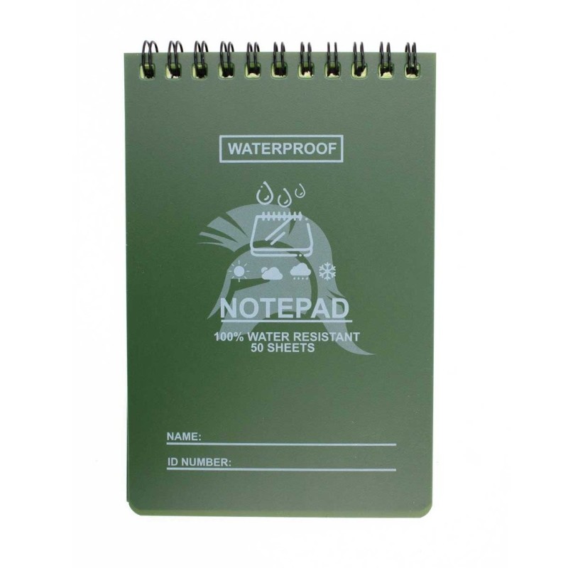 LIBRETA WATERPROOF 15 X 10 CM